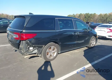 2018 Honda Odyssey Ex from USA, damaged, VIN 5FNRL6H59JB045121